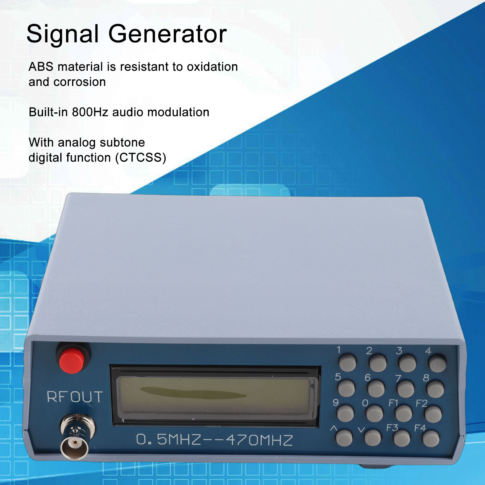 Function Signal Generator RF S - Rf Signal Generator 0.5Mhz To 470Mhz review and price