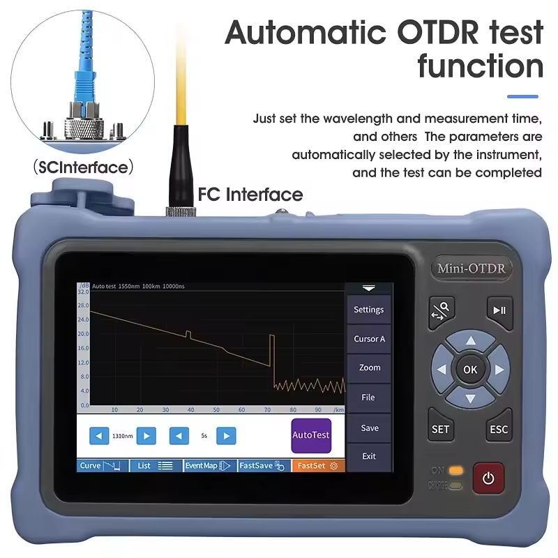 Novker 12-in-1 Mini OTDR NK400 - Optical Time Domain Reflectometer Otdr 1310 1550Nm review and price